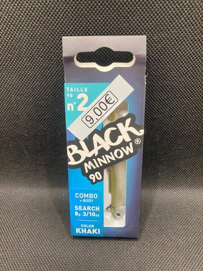 Combo "Black MInnow n2 Khaki 8g