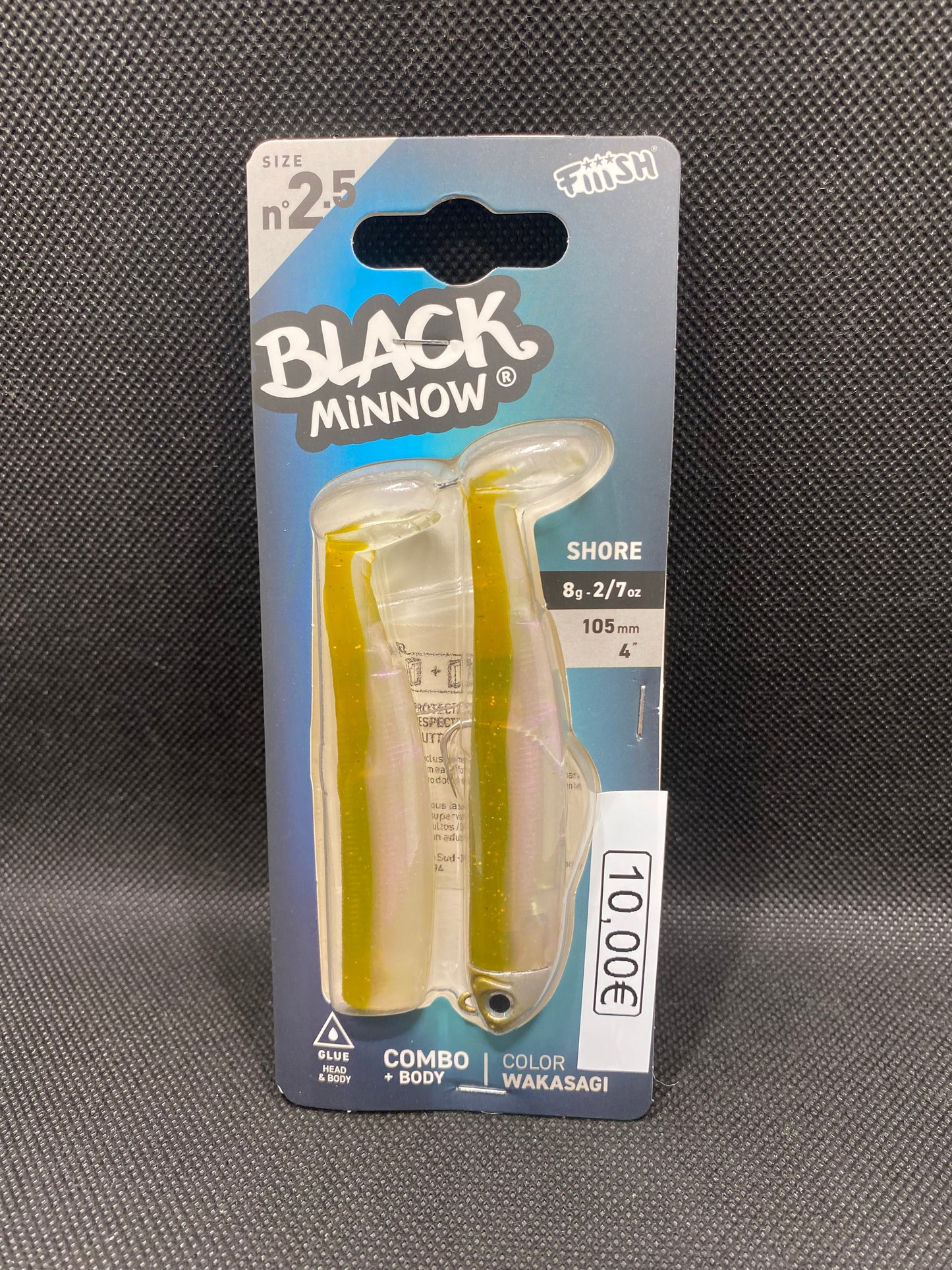 Combo "Black Minnow" n2,5  Wakasagi  8g