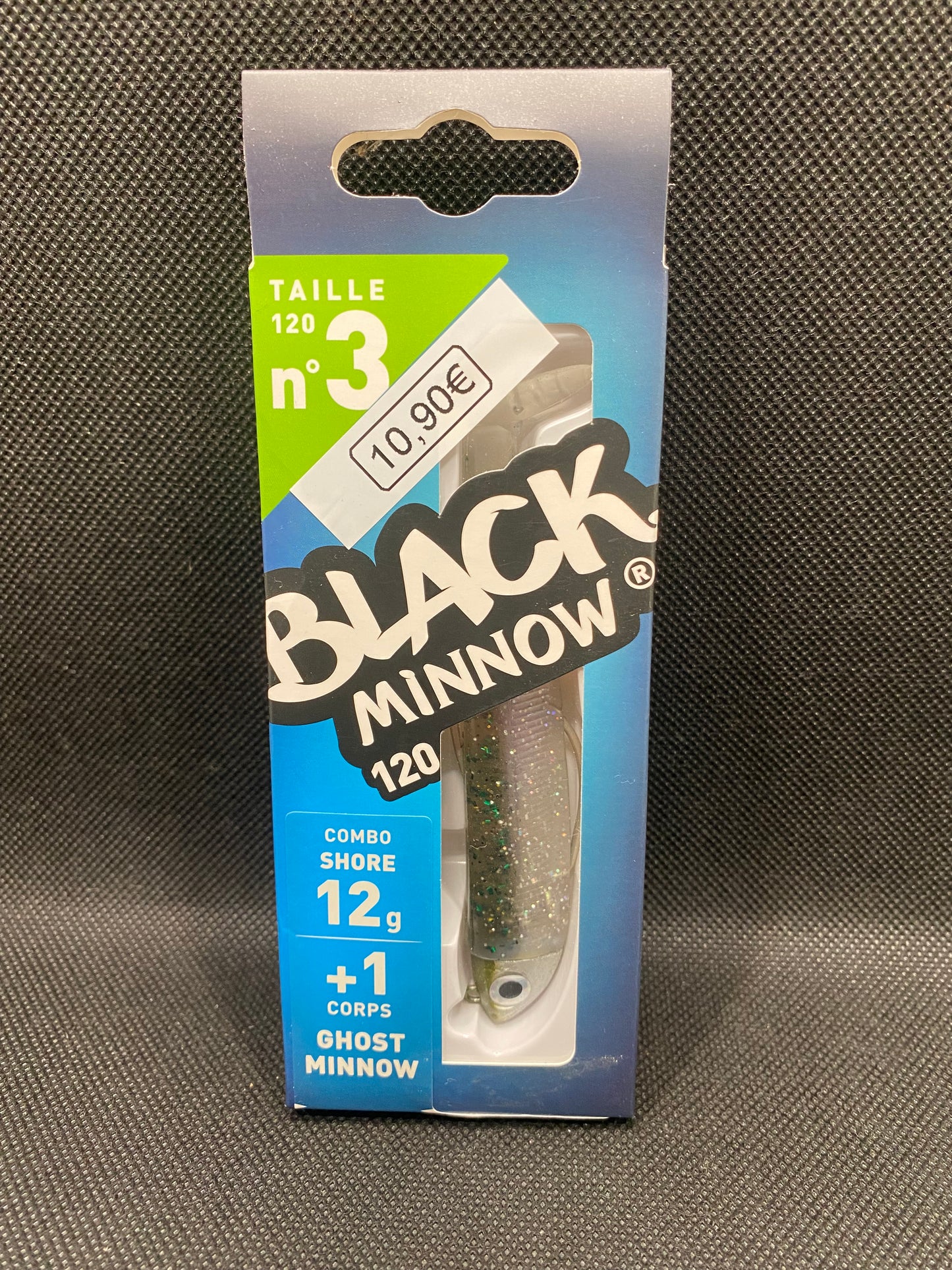 Combo "Black Minnow" n.3 Ghost Minnow 12g